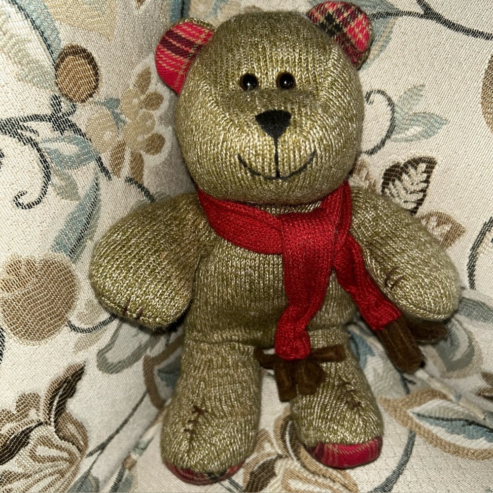 Starbucks 2009 Holiday Bearista Bear Plush 88th Holiday Edition Christmas Teddy